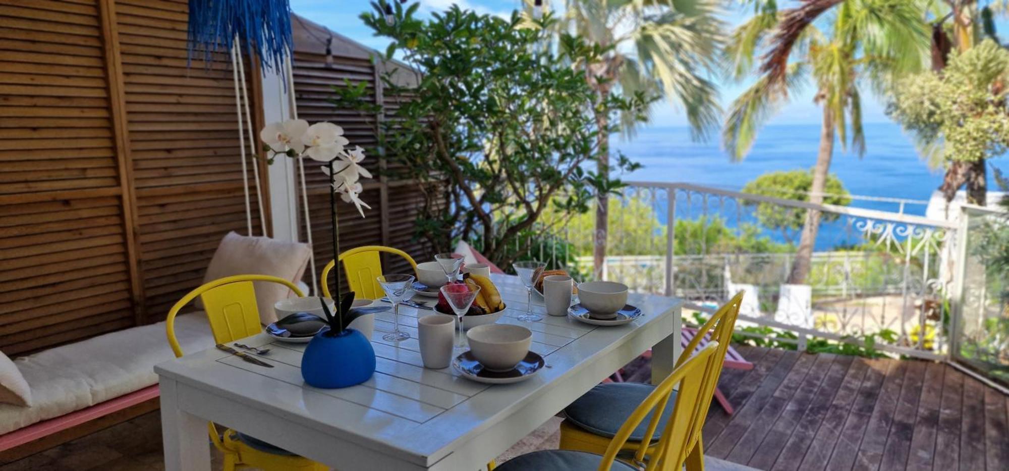 La Boheme, Residence De 5 Appartements Avec Piscine, Vue Ocean, Petite Ile Exterior photo