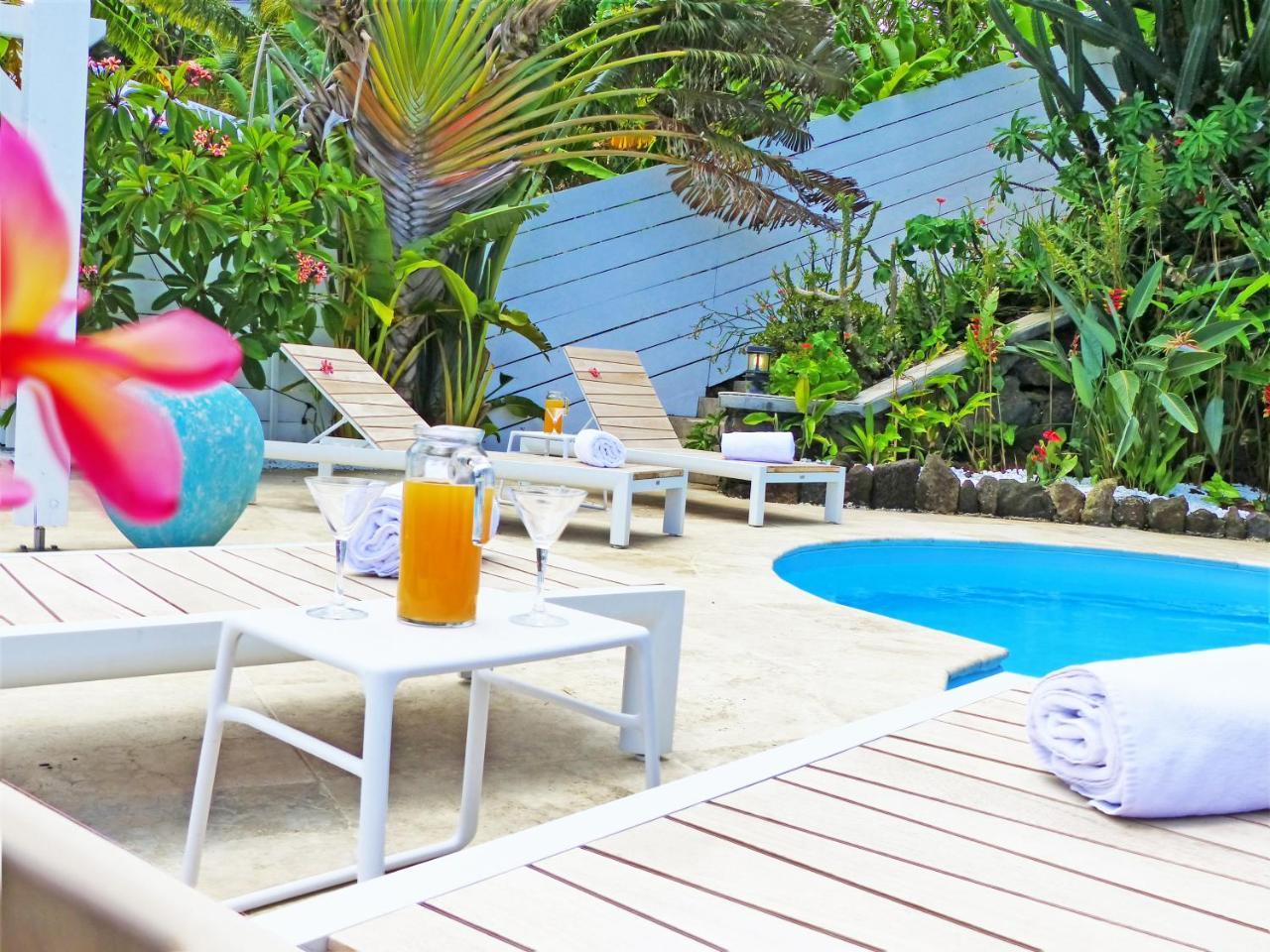 La Boheme, Residence De 5 Appartements Avec Piscine, Vue Ocean, Petite Ile Exterior photo