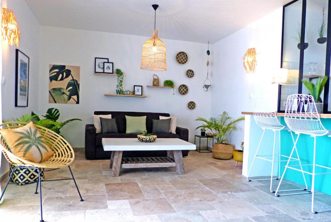 La Boheme, Residence De 5 Appartements Avec Piscine, Vue Ocean, Petite Ile Exterior photo